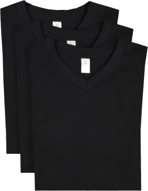 Access Men's V Neck T Shirts, Comfortable, and Stylish Heavyweight Short Sleeve Cotton V Neck T Shirts for Men, 3-Pack
