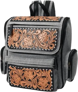 American Darling Backpack Beautifully Hand Tooled Genuine Leather women bag western handbag purse