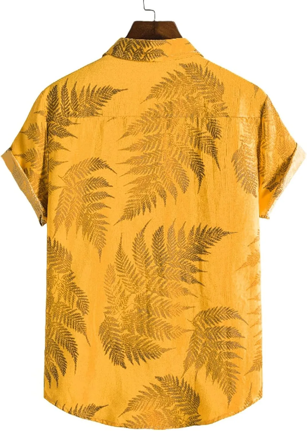 Big and Tall Shirts for Men Lightweight Vintage Fashion Graphic Printed Breathable Loose Fit Tropical Beach Tops
