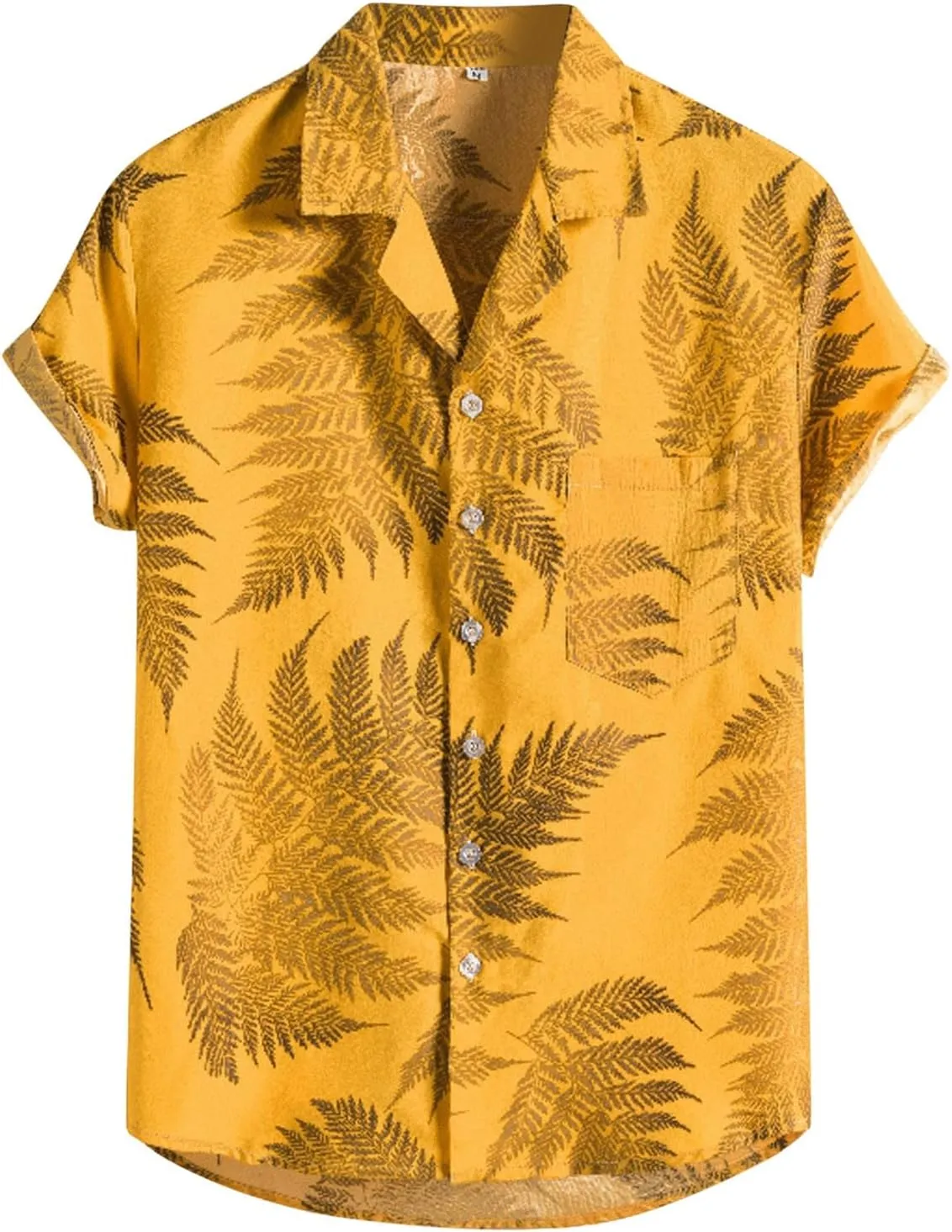 Big and Tall Shirts for Men Lightweight Vintage Fashion Graphic Printed Breathable Loose Fit Tropical Beach Tops