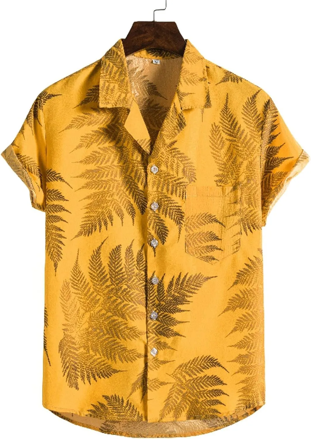Big and Tall Shirts for Men Lightweight Vintage Fashion Graphic Printed Breathable Loose Fit Tropical Beach Tops