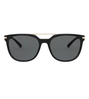 Bvlgari Men's Grey Aviator Sunglasses