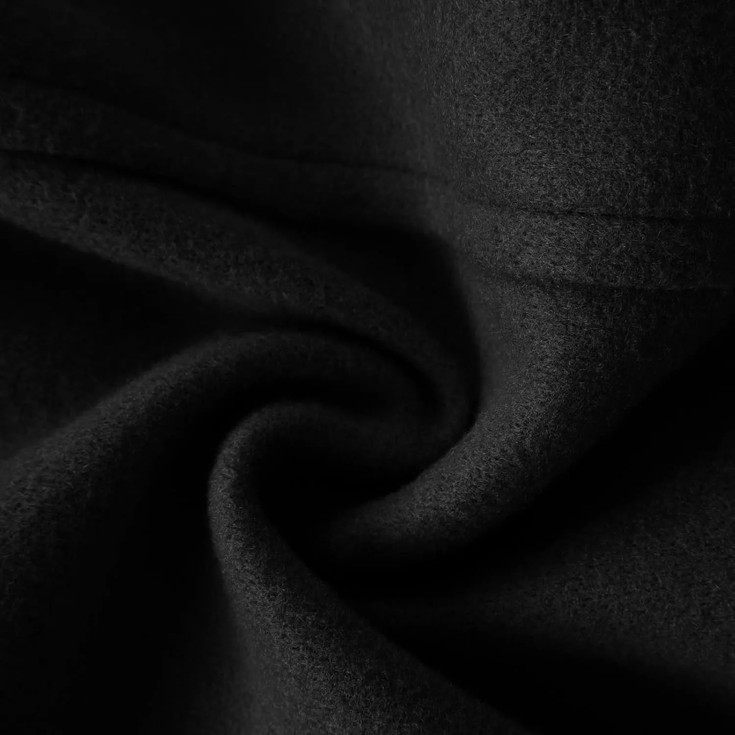 Cambkatl Wool Blend Trench Coat for Men Double Breasted Jacket Overcoat Classic Notched Collar Winter Pea Coat with Pockets