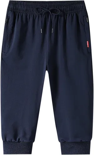 Cargo Work Pant Mens Twill Casual Cargo Chino Pants Sports Gym Sweatpant with Pockets Loose Fit Joggers