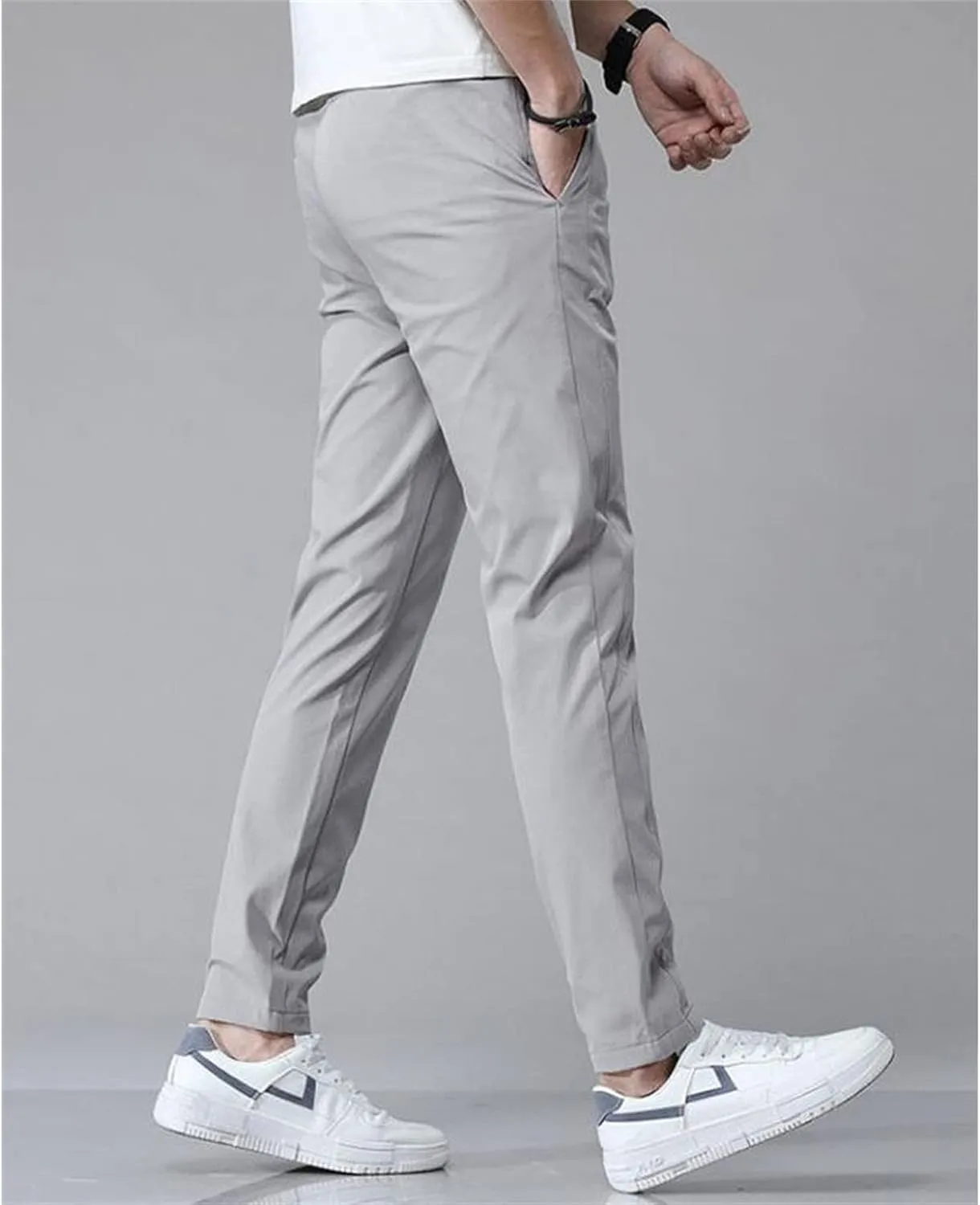 Cargo Work Pant Men's Twill Casual Pull-On Pants Gym Yoga Sweatpants Multiple Pockets Baggy Joggers Sweat Pant
