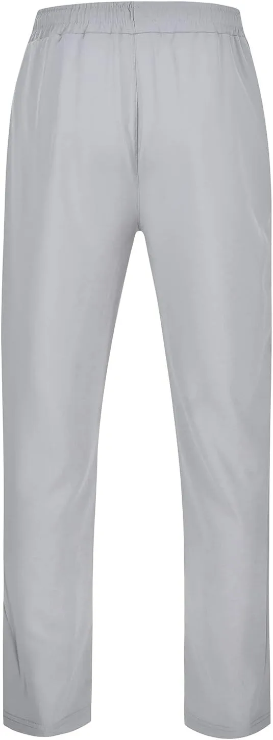 Cargo Work Pant Men's Twill Casual Pull-On Pants Gym Yoga Sweatpants Multiple Pockets Baggy Joggers Sweat Pant