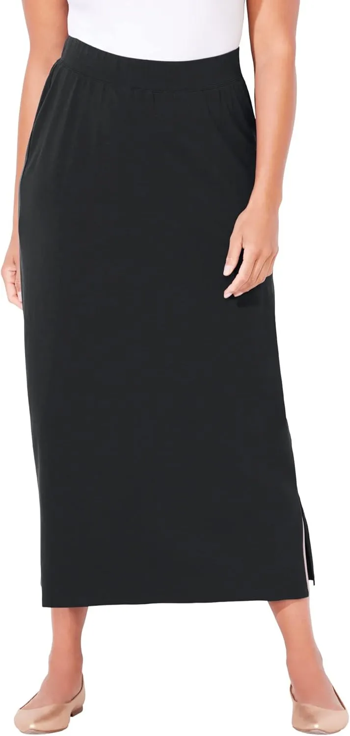 Catherines Women's Plus Size Suprema Maxi Skirt