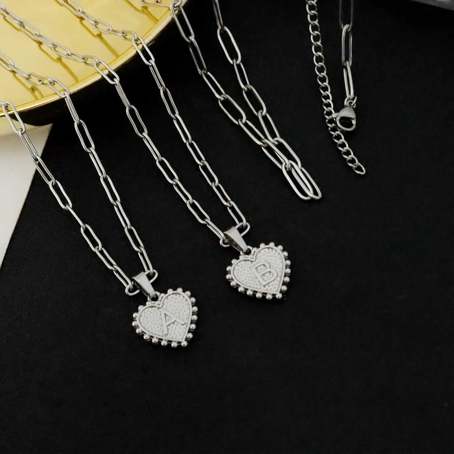 choice of all Initial Necklaces for Women Dainty Letter A-Z Pendant Necklace