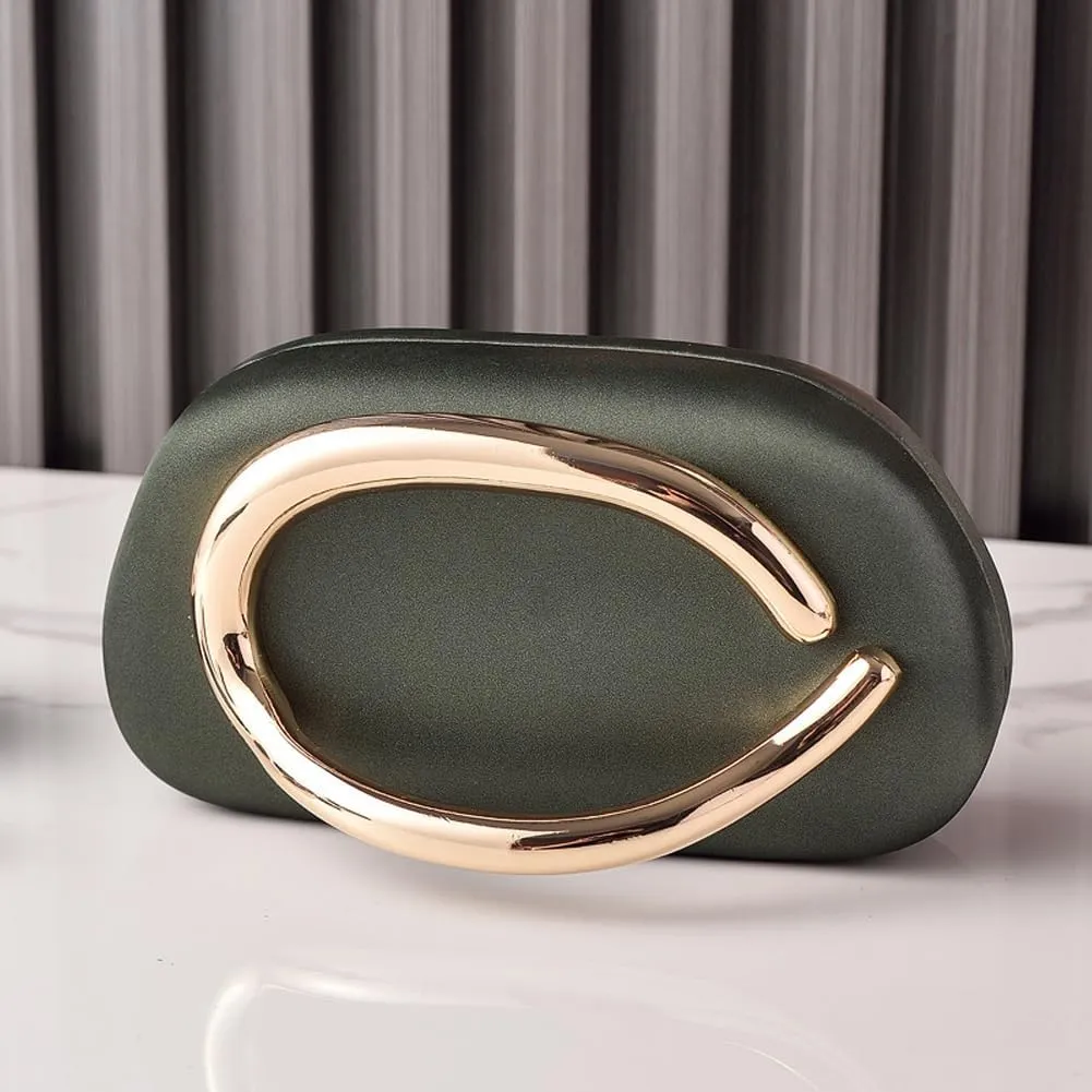 Clutch Purses for Women Chic Pu Leather Evening Bag Formal Designer Metal Handle Handbags for Wedding Party Prom