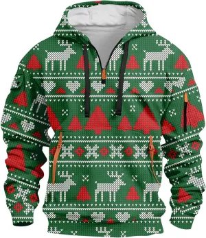 Comfy Hoodie Oversized Long Sleeve Tactical Hoodies: Graphic Sweater Ugly Vintage Aztec Sweater Sweatshirts