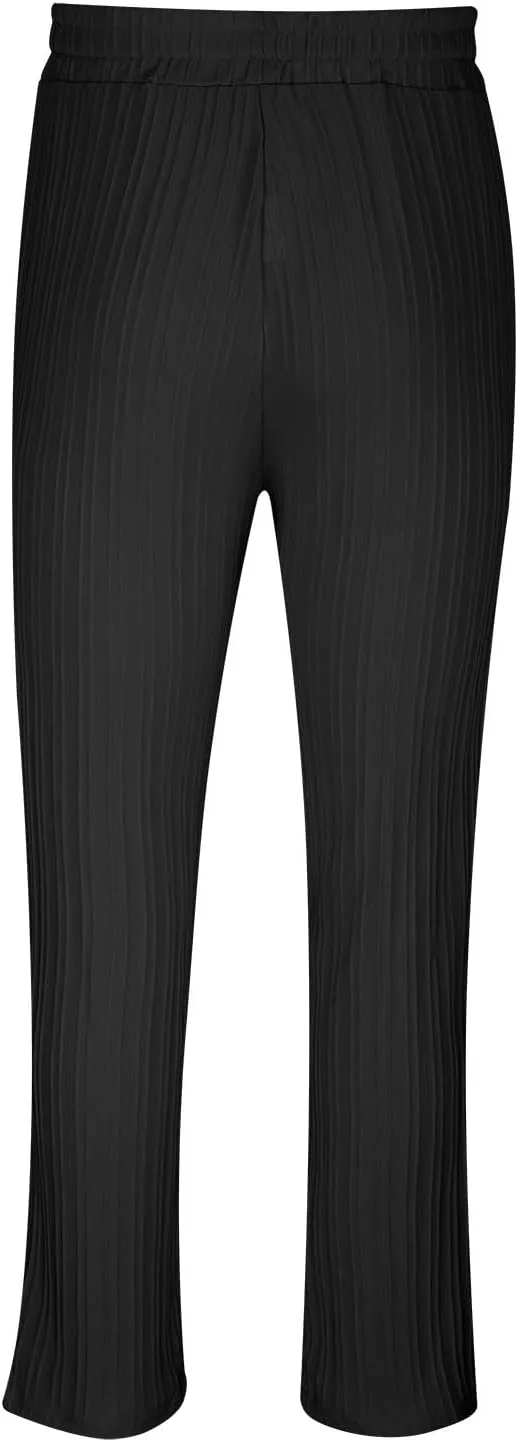 Cotton Stripe Linen Pants Men Dressy Casual Trousers Slim Fit Lounge Pants Trendy Tapered Pants Breathable Pants