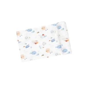Cute Ocean Bamboo Swaddle Blanket