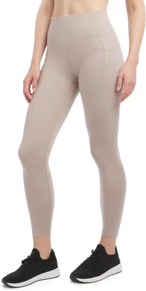 Danskin Women's Satin Stitch High Rise 7/8 Leggings
