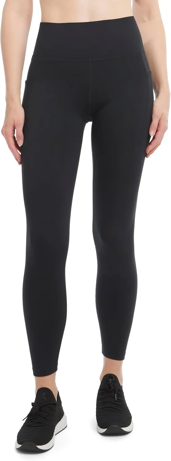 Danskin Women's Satin Stitch High Rise 7/8 Leggings