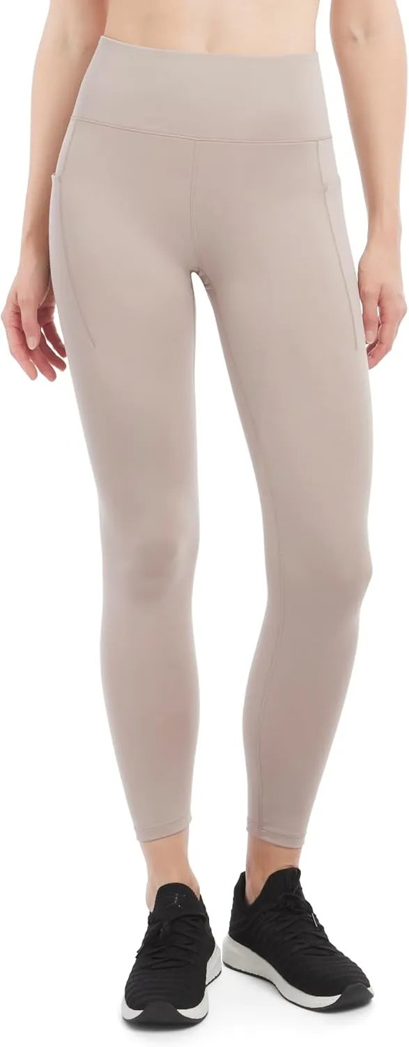 Danskin Women's Satin Stitch High Rise 7/8 Leggings