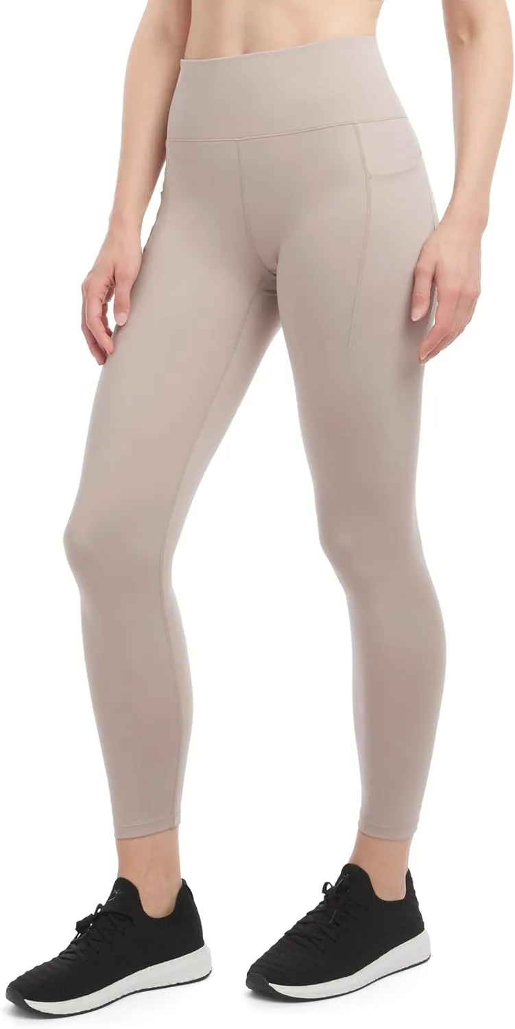 Danskin Women's Satin Stitch High Rise 7/8 Leggings