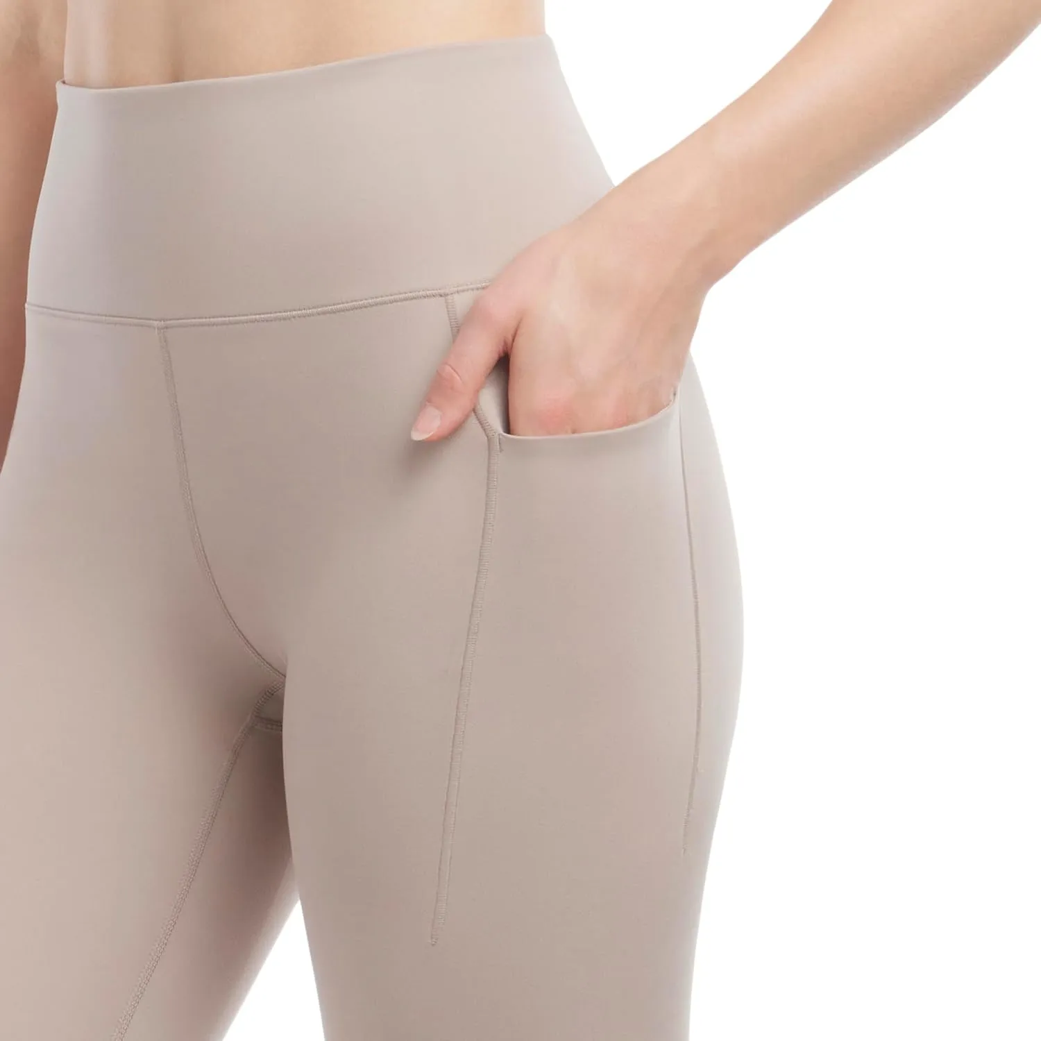 Danskin Women's Satin Stitch High Rise 7/8 Leggings