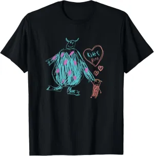 Disney and Pixars Monsters, Inc. Sulley Kitty and Boo T-Shirt