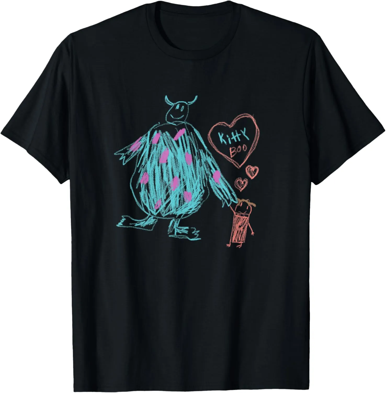 Disney and Pixars Monsters, Inc. Sulley Kitty and Boo T-Shirt