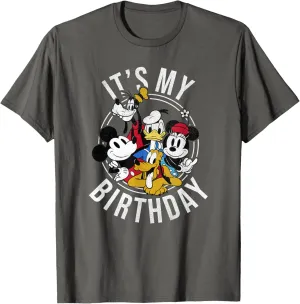 Disney Mickey & Friends It's My Birthday Group T-Shirt