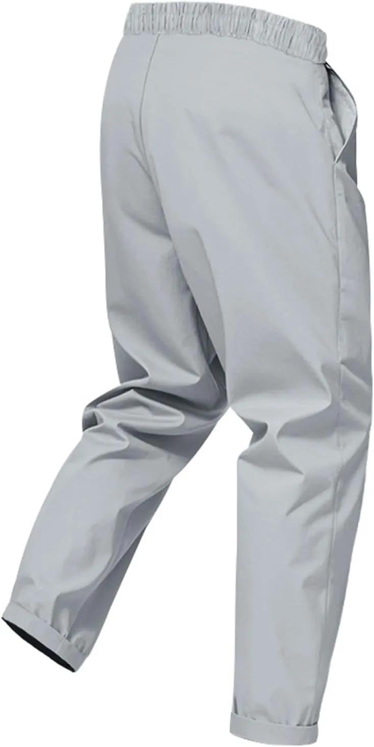 Dress Pants for Men Baggy Business Casual Drawstring Chino Pants with Pockets Quick Dry Dressy Pants with Pockets