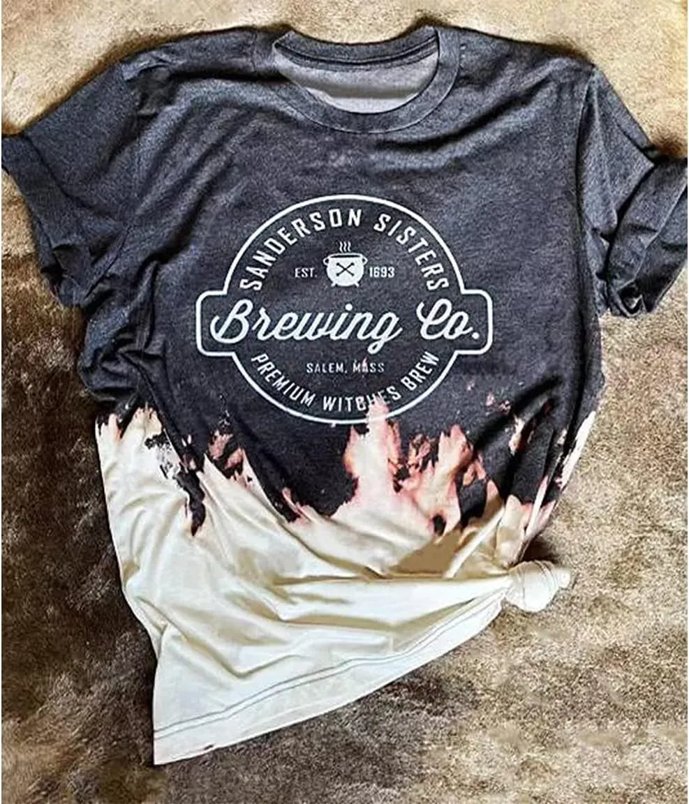 Girls Will Be Girls Shirts Witch Feminist V Neck T Shirts for Women Witchy Graphic Shirts Feminist Witch Women Tee Tops