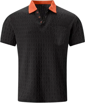Golf Shirts for Men Mens Hawaiian Shirt Funny Shirts for Men- Mens Golf Shirt Mens Workout Shirts