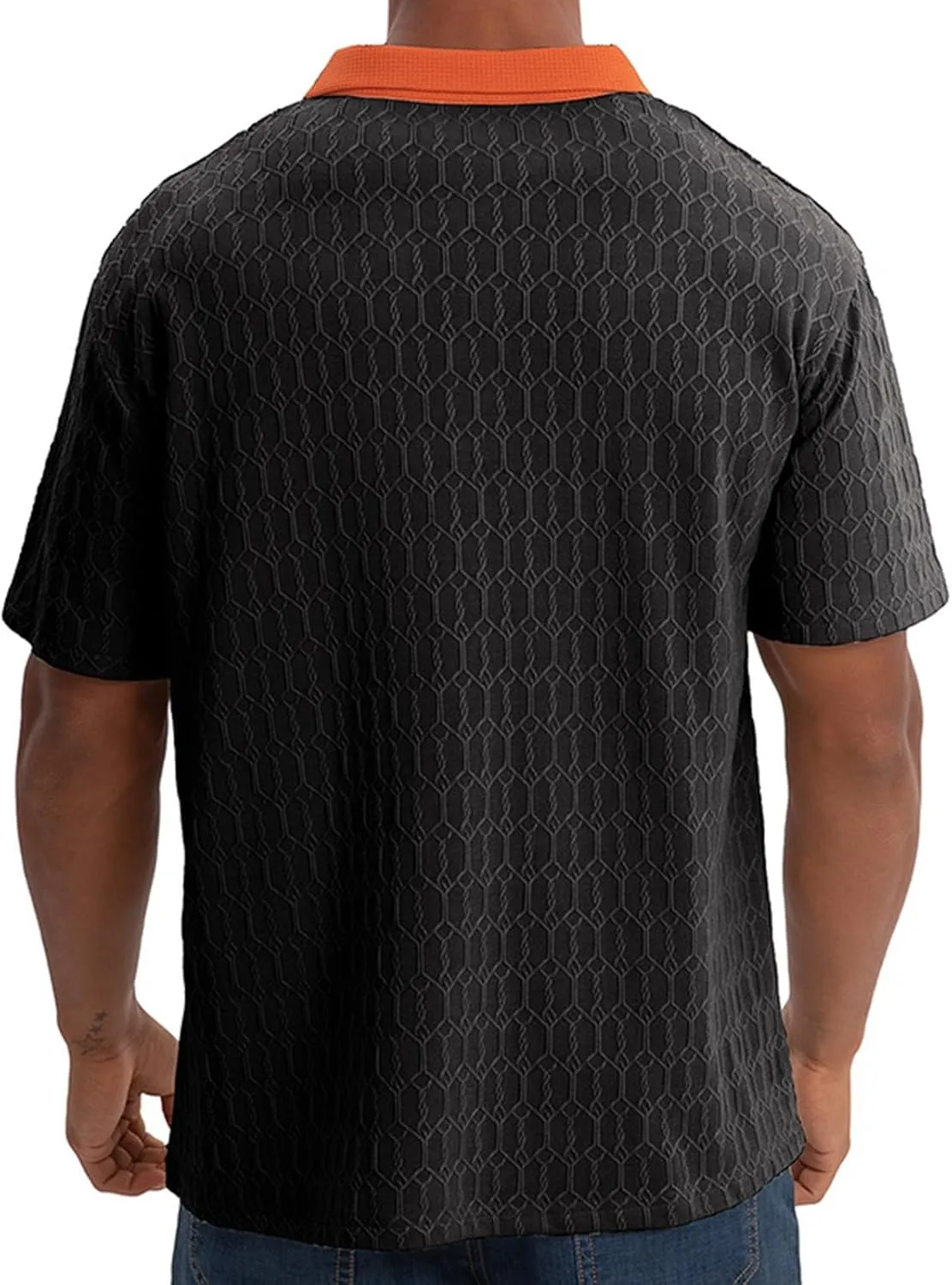 Golf Shirts for Men Mens Hawaiian Shirt Funny Shirts for Men- Mens Golf Shirt Mens Workout Shirts