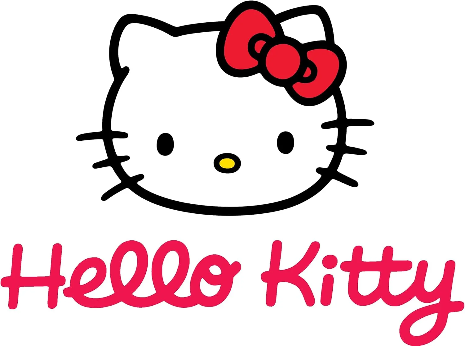 Hello Kitty Girls' T-Shirt - Short Sleeve Graphic T Shirts for Girls (4-12)