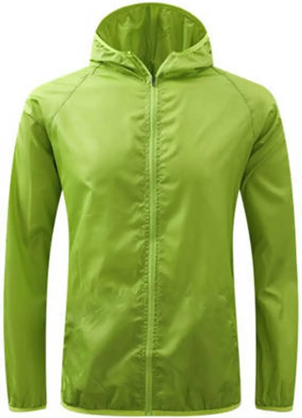 HGps8w Women's Lightweight Windbreaker Quick Dry Full Zip Hooded Jackets Windproof Outdoor Sun Protection Athletic Outerwear
