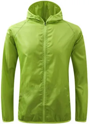HGps8w Women's Lightweight Windbreaker Quick Dry Full Zip Hooded Jackets Windproof Outdoor Sun Protection Athletic Outerwear