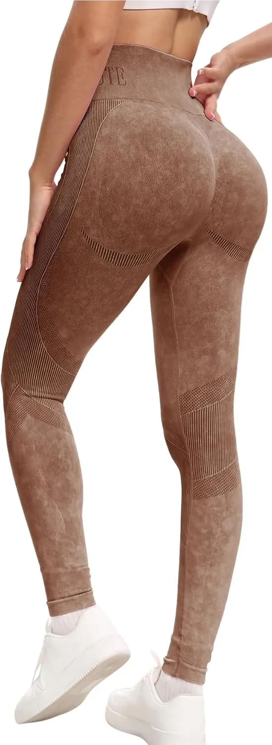 High Waisted Leggings for Women Tummy Control Soft Butt Lifting Yoga Pants Stretchy Workout Non See Through Leggings