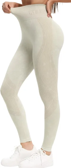 High Waisted Leggings for Women Tummy Control Soft Butt Lifting Yoga Pants Stretchy Workout Non See Through Leggings