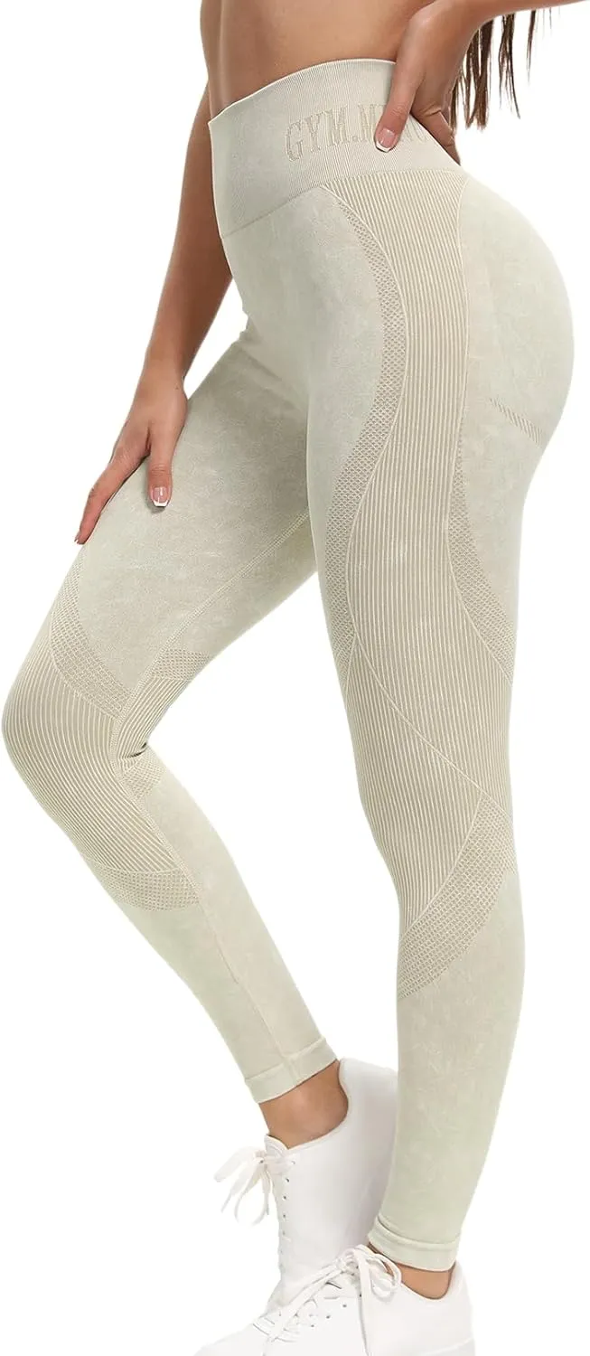 High Waisted Leggings for Women Tummy Control Soft Butt Lifting Yoga Pants Stretchy Workout Non See Through Leggings