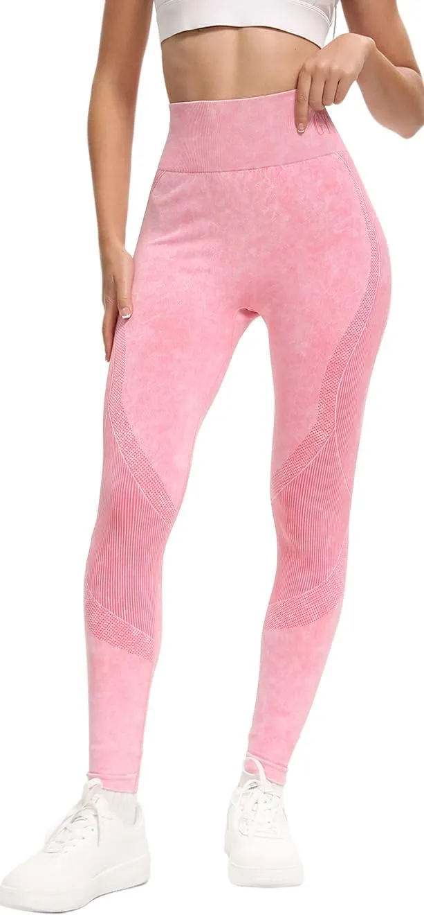 High Waisted Leggings for Women Tummy Control Soft Butt Lifting Yoga Pants Stretchy Workout Non See Through Leggings