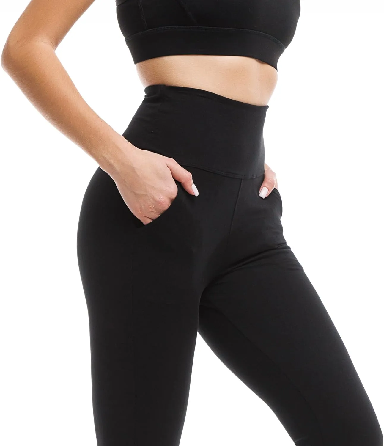 Ipletix Leggings with Pockets for Women, High Waisted Leggings Buttery Soft Non See Through Workout Yoga Pants