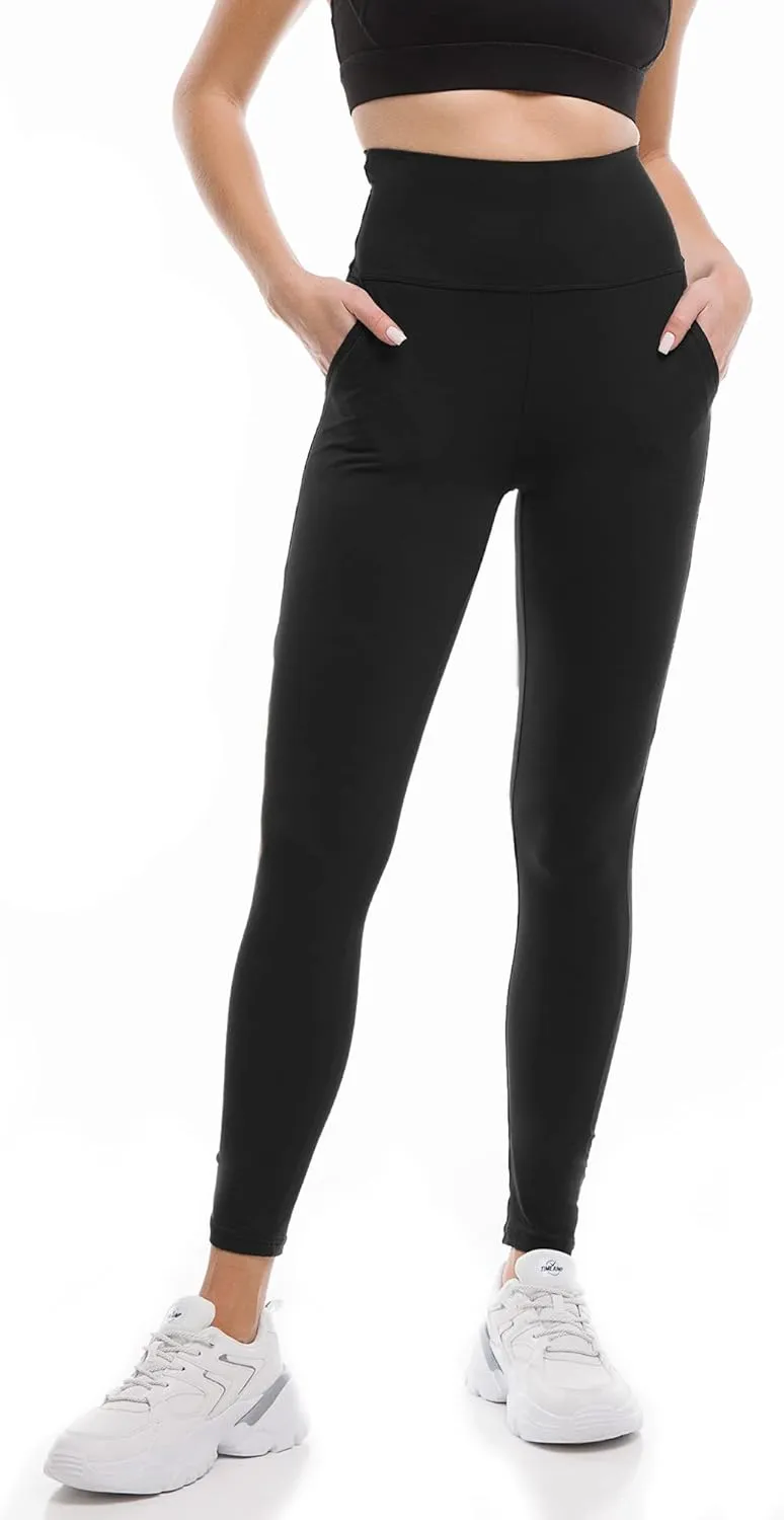 Ipletix Leggings with Pockets for Women, High Waisted Leggings Buttery Soft Non See Through Workout Yoga Pants