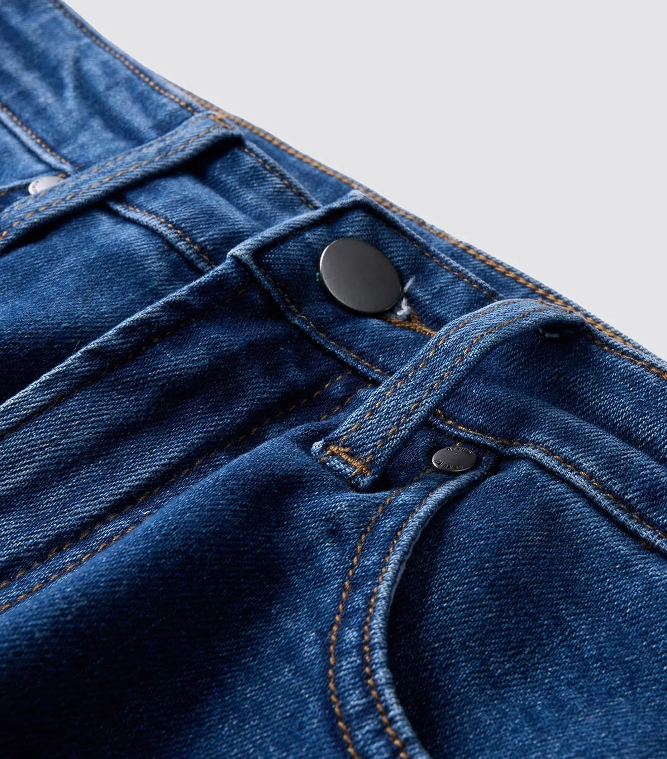 Jeans for Women Regular Tapered Medium-Stretch Jeans Denim Stretchy Trendy Pants Trouser