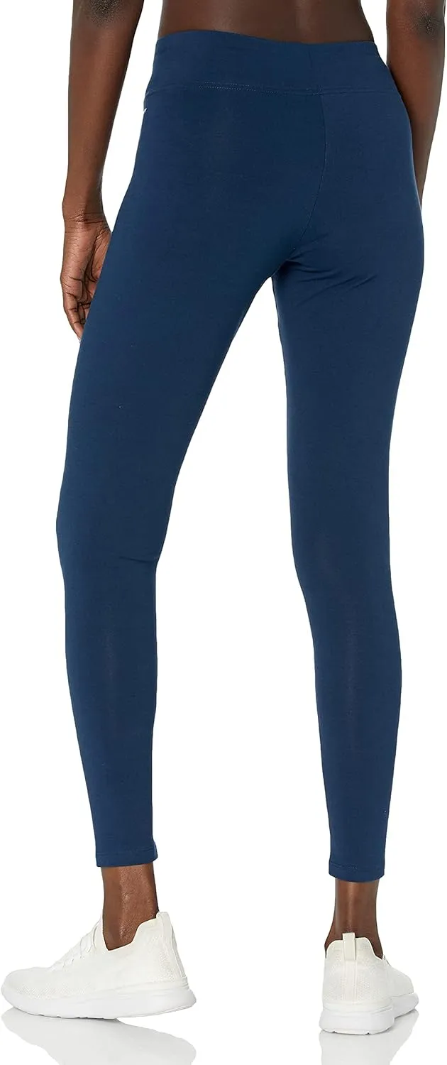 Jockey Women's Active Cotton Stretch Wide Waistband Ankle Leggings