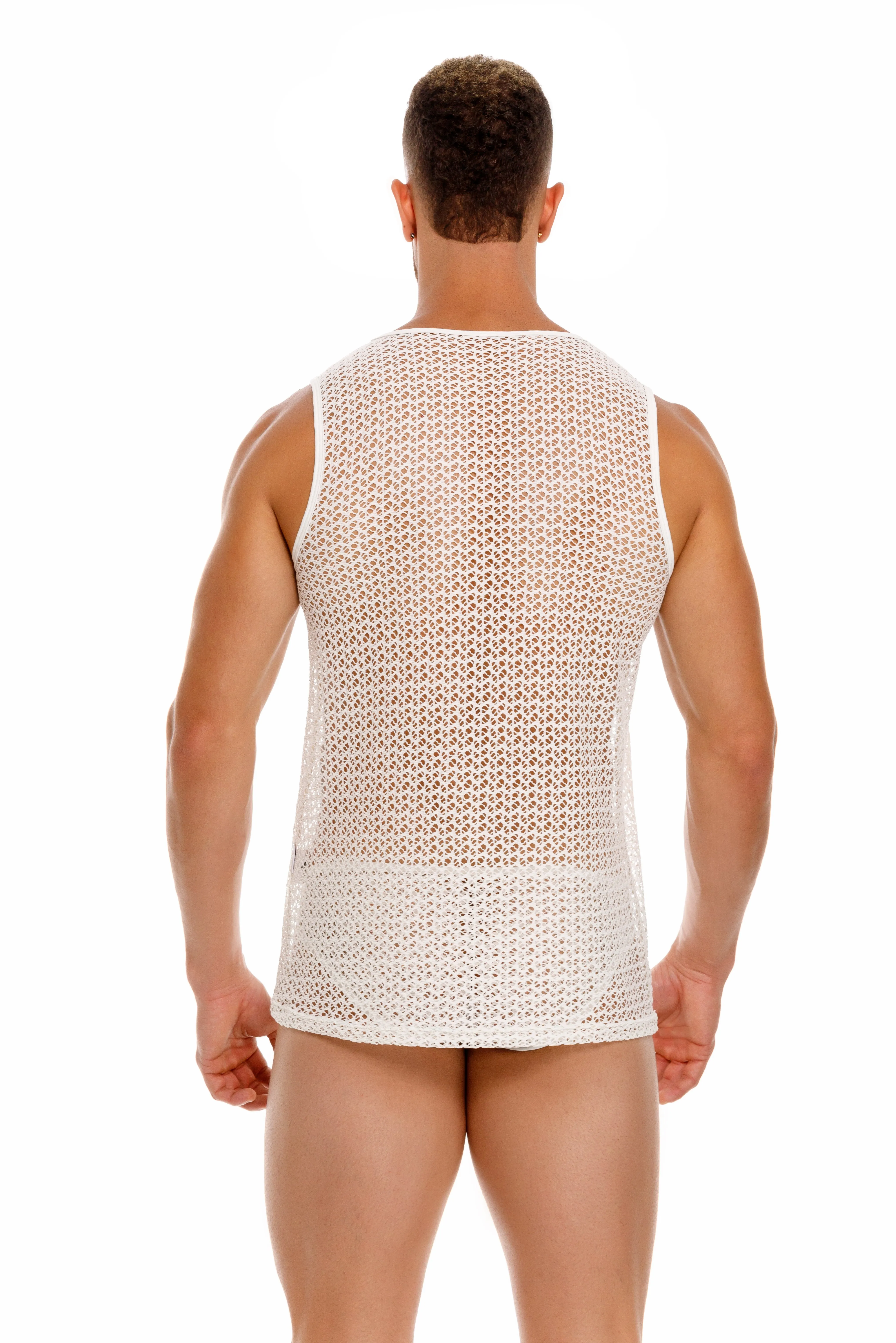 JOR Elegant White Lace Tank Top from Porto