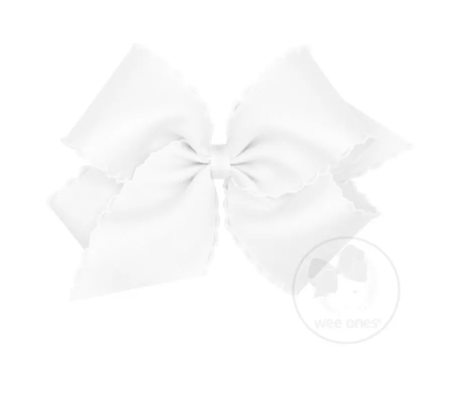 King Monotone Moonstitch Bow