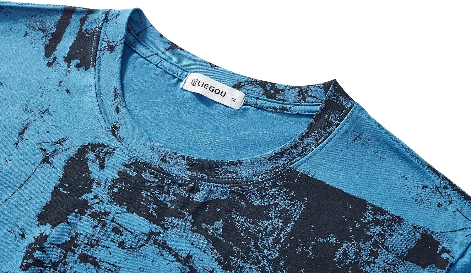 KLIEGOU Mens Hipster Hiphop Tees - Fashion Print T-Shirts