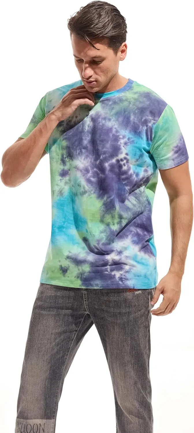 KLIEGOU Mens Hipster Hiphop Tees - Fashion Print T-Shirts