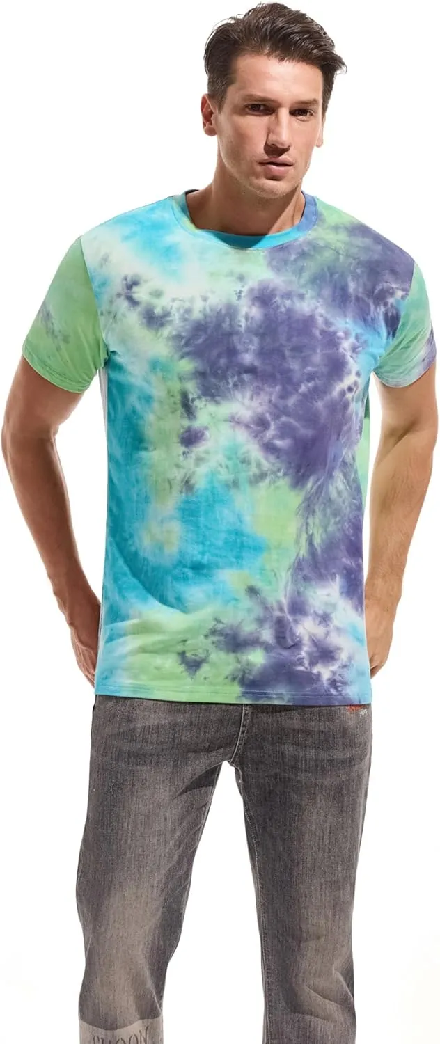 KLIEGOU Mens Hipster Hiphop Tees - Fashion Print T-Shirts
