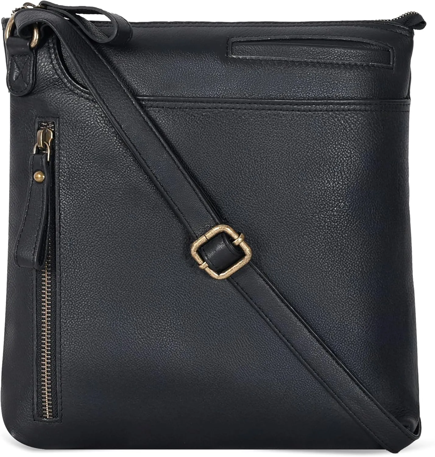 Leather Crossbody Bags for Women - Ladies Sling Handbags - Medium Cross body Purses Handbags - Purses For Women