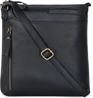 Leather Crossbody Bags for Women - Ladies Sling Handbags - Medium Cross body Purses Handbags - Purses For Women