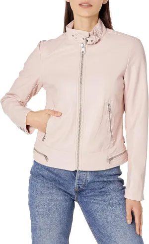 Levi's womens Faux Leather Motocross Racer Jacket (Standard and Plus)