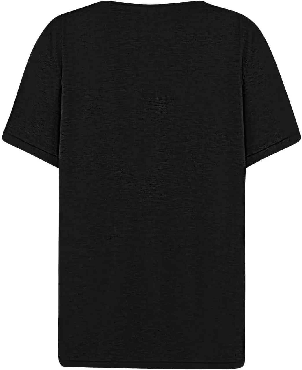LRMQS Summer Tops for Women 2024 Trendy Vacation Short Sleeve Button V Neck T Shirt Boho Casual Fashion Spring Tee Clothes