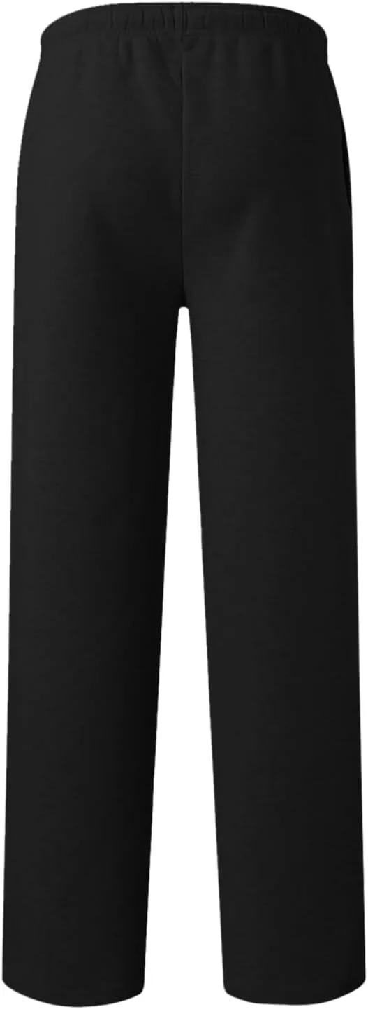 Men Combat Cargo Pants Casual Cotton Stretchy Linen Pant Cuffed Hem Sweatpants Joggers Loose Fit Yoga Sweat