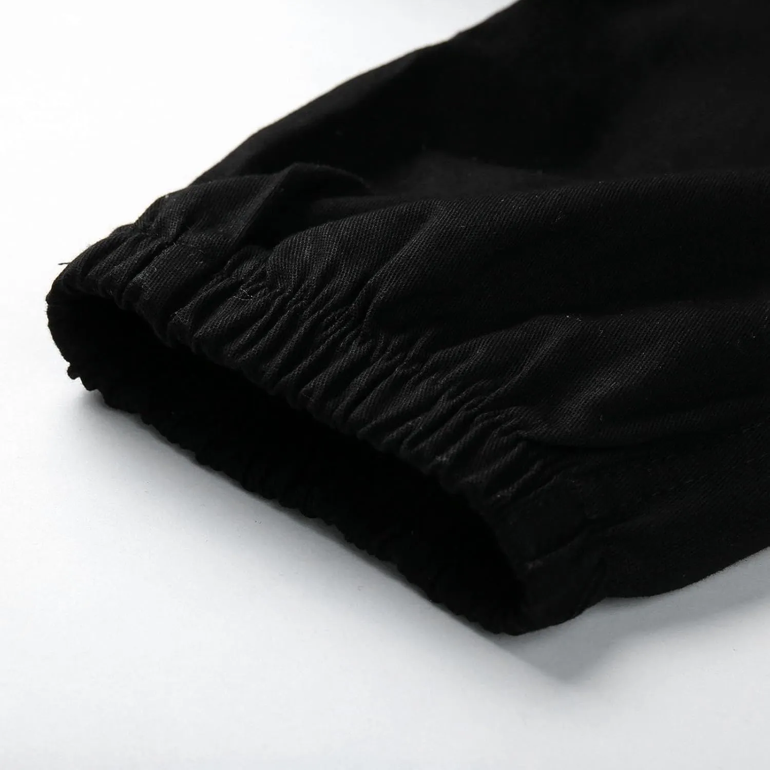 Mens 2023 Fashion Joggers Hiking Sweatpants Drawstring Waist Pants Work Sports Loose Fit Trousers with Pockets